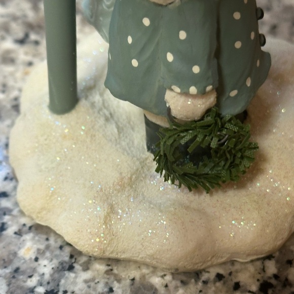 Crazy Mountain Snowman Tea Light Candle Holder - Green - Picture 11 of 15